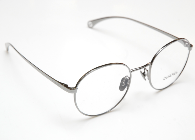 の正規 CHANEL メガネフレーム 0CH-2209-C108 眼鏡 ガンメタルシルバー 
