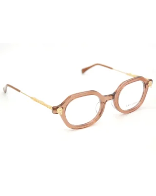 新品 Lesca LUNETIER LARGO col.1 鼈甲 LESCA Lunetier LARGO 寛容で雰囲気の良いヴィンテージスタイル | 3T